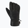 Men's ski gloves Descente Black leather 2