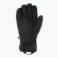 Men's ski gloves Descente Black leather 3