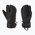 Men's ski gloves Descente 3 Finger Leather black
