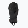 Men's ski gloves Descente 3 Finger Leather black 3