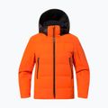 Children's ski jacket Descente Puff mandarin orange 9