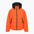 Children's ski jacket Descente Puff mandarin orange