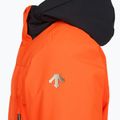 Children's ski jacket Descente Puff mandarin orange 5