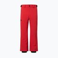 Men's ski trousers Descente Swiss electric red
