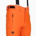 Men's ski trousers Descente Smooth mandarin orange 3