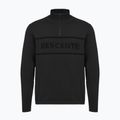 Sweater Descente Half Zip Logo black