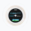 Badminton string YONEX Exbolt 63 Set 10 m white