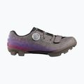 Women's gravel shoes Shimano SH-RX600 gray/purple