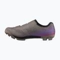 Women's gravel shoes Shimano SH-RX600 gray/purple 2