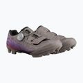 Women's gravel shoes Shimano SH-RX600 gray/purple 3