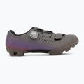 Women's gravel shoes Shimano SH-RX600 gray/purple 2