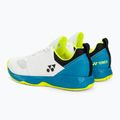 Men's tennis shoes YONEX Lumio 4 white/ocean blue 3