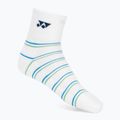 Socks YONEX 19236 Quarter 3 pairs navy/white/green 3
