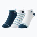 Socks YONEX 19237 Low cut 3 pairs navy/white/green
