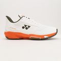 Women's tennis shoes YONEX Power Cushion Ad-Accel white/orange 2