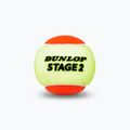 Dunlop Stage 2 children's tennis balls 3 pcs orange/yellow 601339 3