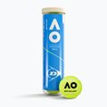 Dunlop Australian Open 4B tennis balls 4 pcs green.