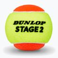 Tennis balls Dunlop Stage 2 3 pack orange 3