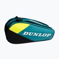Tennis bag Dunlop SX-Club 10Rkt teal/black/yellow