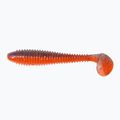 Keitech Swing Impact Fat 8 piece rubber lure hot orange 4560262614064