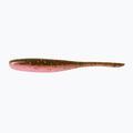 Keitech Shad Impact rubber bait 12 pc green pumpkin pink 4560262625244