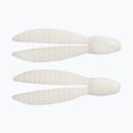 Keitech Flex Chunk 6 piece rubber lure white 4560262627484