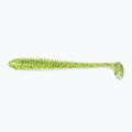 Keitech Swing Impact 8 piece chartreuse lime shad rubber lure 4560262636172