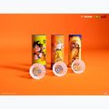 VICTOR Dragon Ball Z Synthetic badminton shuttlecocks 3 pcs persimmon orange 2