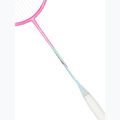Badminton racket VICTOR DriveX 6SP QM fluorescent rose-red/light blue 3