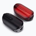 INFINI Set Olley Usb bike lights black I-210PR-B