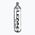 Gas cartridge for Lezyne Co2 silver bicycle pump