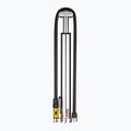 Lezyne Micro Floor Drive HV ABS 90psi gloss silver bicycle pump