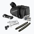 Under-saddle bike bag + repair kit Lezyne M-Caddy - Co2 Kit 0.5 l black/black