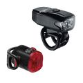 Lezyne bike light set LED KTV DRIVE USB 200, FEMTO DRIVE USB black LZN-1-LED-12P-V504 7