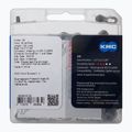 KMC X9 bicycle chain 122 links 9rz silver-grey BX09NG122 2