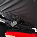 Bike transport cover VELOSOCK Carbon Black Road WR 6