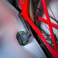 Bike transport cover VELOSOCK Carbon Black Road WR 8