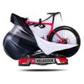 Bike transport cover VELOSOCK Carbon Black Road ST 3