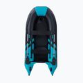 4-person inflatable boat Gladiator B330 AD black/turquoise