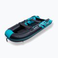 4-person inflatable boat Gladiator B330 AD black/turquoise 2