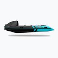 7-person inflatable boat Gladiator C420 AL black/turquoise 9