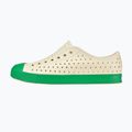 Native Jefferson bone white/picnic green trainers 10