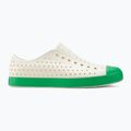 Native Jefferson bone white/picnic green trainers 2