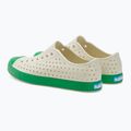 Native Jefferson bone white/picnic green trainers 3