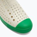 Native Jefferson bone white/picnic green trainers 7