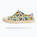 Native Jefferson Print Disney Jr bone white/bone white/stay positive tile children's trainers 10