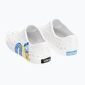 Native Jefferson Print Disney Jr children's trainers shell white/shell white/positive mickey 12