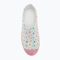 Native Jefferson Print Disney Jr children's trainers shell white/princess pink/pastel white confetti 6