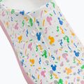 Native Jefferson Print Disney Jr children's trainers shell white/princess pink/pastel white confetti 8