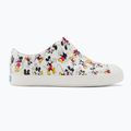 Native Jefferson Print Disney Jr children's trainers shell white/shell white/all over print 2